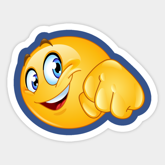 Fist Bump Emoji Emoji Sticker TeePublic